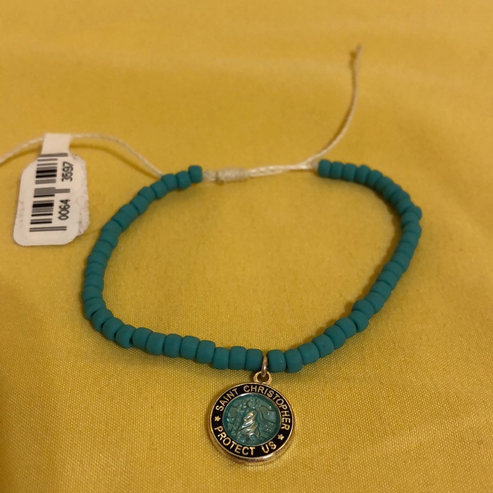 Saint Christopher Protect Us bracelet